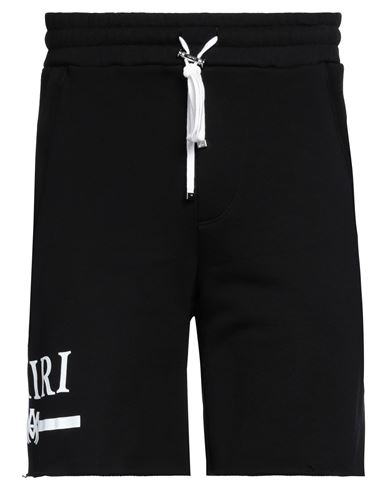 Shop Amiri Man Shorts & Bermuda Shorts Black Size M Cotton