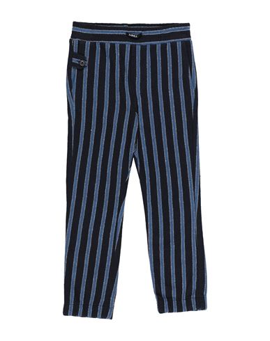 Monnalisa Toddler Boy Pants Midnight Blue Size 6 Cotton, Polyester In Blue