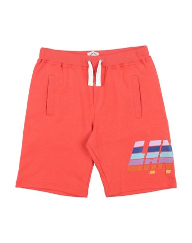 Shop Lanvin Toddler Boy Shorts & Bermuda Shorts Orange Size 6 Cotton, Elastane