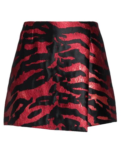 Dolce & Gabbana Woman Mini Skirt Black Size 6 Polyester, Metallic Polyester