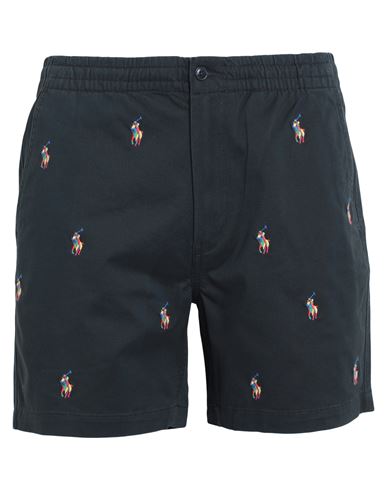 Shop Polo Ralph Lauren Polo Prepster 6-inch Stretch Chino Short Man Shorts & Bermuda Shorts Black Size M