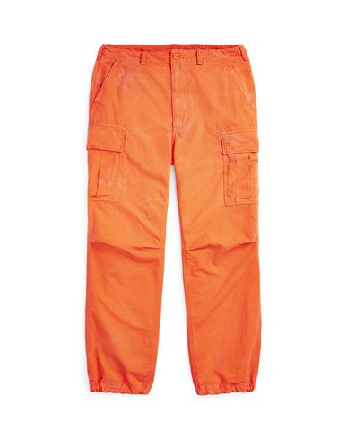 Polo Ralph Lauren Man Pants Orange Size 33w-34l Cotton
