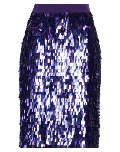 Shop Pinko Woman Midi Skirt Purple Size 6 Polyester