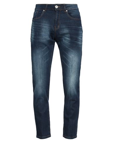 Shop Pharley - New York Man Jeans Blue Size 34 Cotton, Elastane