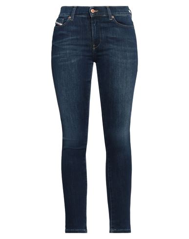 Diesel Woman Jeans Blue Size 28w-32l Cotton, Polyester, Elastane