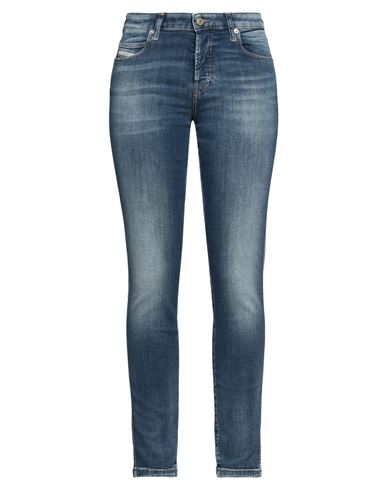 Diesel Woman Jeans Blue Size 29w-34l Cotton, Elastane