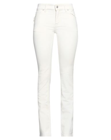 Zadig & Voltaire Woman Jeans Ivory Size 26 Cotton, Elastane In White