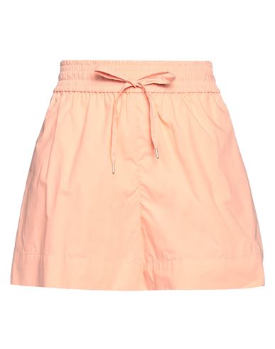 Shop Sandro Woman Shorts & Bermuda Shorts Salmon Pink Size 10 Cotton