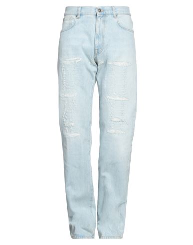 Shop 424 Fourtwofour Man Jeans Blue Size 36 Cotton