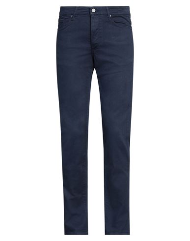 Zadig & Voltaire Man Jeans Navy Blue Size 31 Cotton, Elastane