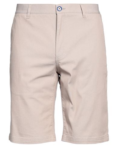 Shop Fred Mello Man Shorts & Bermuda Shorts Sand Size 31 Cotton, Polyester, Elastane In Beige