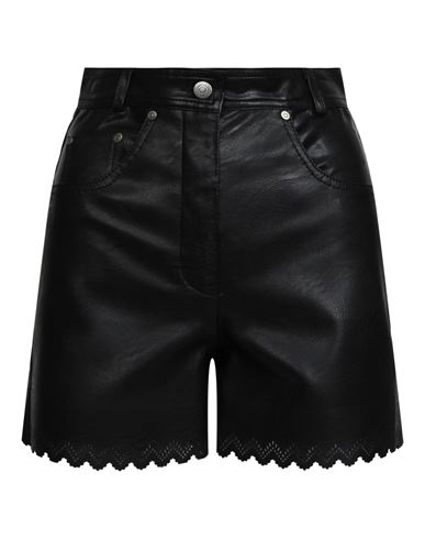 Stella Mccartney Maddox Shorts Woman Shorts & Bermuda Shorts Black Size 12-14 Rayon
