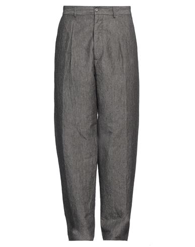 Bergfabel Man Pants Steel Grey Size 36 Linen, Cotton