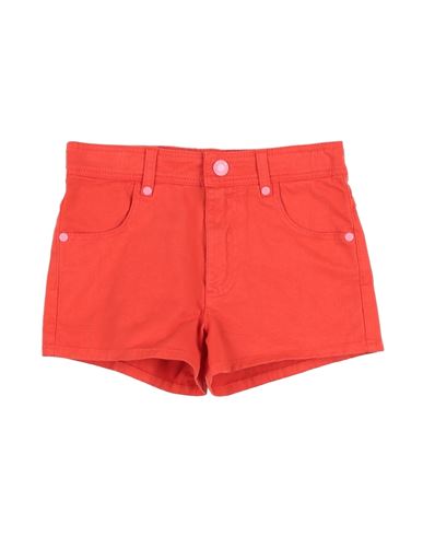 Shop Marc Jacobs Toddler Girl Shorts & Bermuda Shorts Tomato Red Size 5 Cotton, Elastane