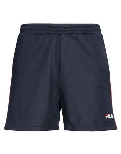 Shop Fila Man Shorts & Bermuda Shorts Midnight Blue Size L Cotton, Polyester