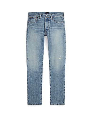 Shop Polo Ralph Lauren Sullivan Slim Stretch Jean Man Jeans Blue Size 34w-32l Cotton, Elastane