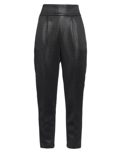 Shop Pinko Woman Pants Black Size 8 Polyester, Elastane