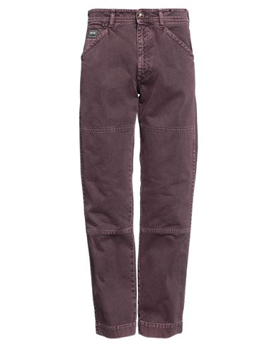 Shop Versace Jeans Couture Man Jeans Deep Purple Size 34 Cotton