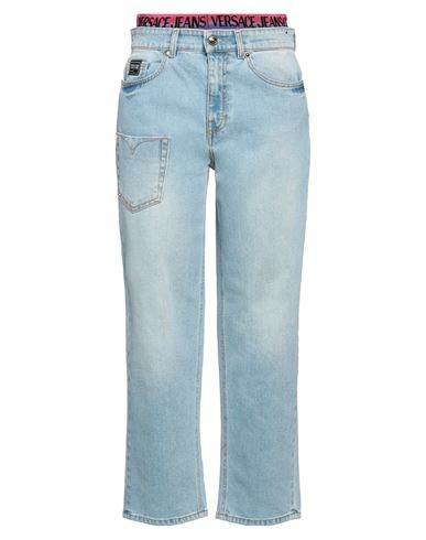 Versace Jeans Couture Woman Jeans Blue Size 26 Cotton, Elastane