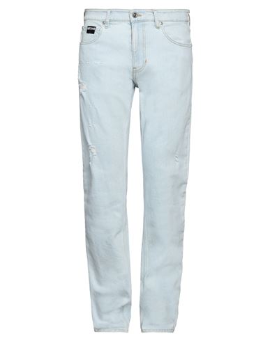 Shop Just Cavalli Man Jeans Blue Size 34 Cotton, Elastane