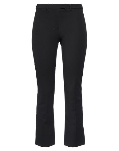 's Max Mara Woman Pants Black Size 12 Cotton, Polyamide, Elastane