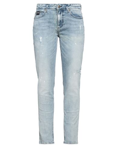 Versace Jeans Couture Woman Jeans Blue Size 29 Cotton, Elastane In Blue