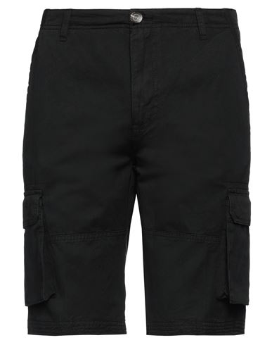 Shop Fred Mello Man Shorts & Bermuda Shorts Black Size 30 Cotton