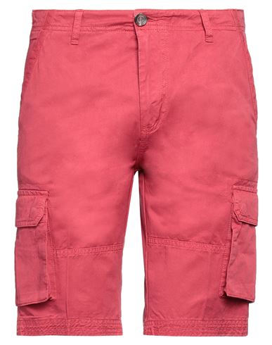 Shop Fred Mello Man Shorts & Bermuda Shorts Red Size 33 Cotton