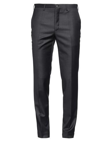 Shop Incotex Man Pants Lead Size 42 Virgin Wool In Grey