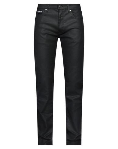 Shop Just Cavalli Man Jeans Black Size 31 Cotton, Elastane