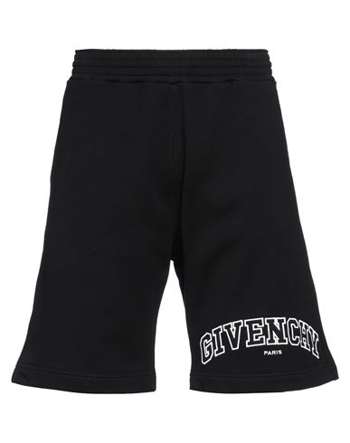 Shop Givenchy Man Shorts & Bermuda Shorts Black Size L Cotton