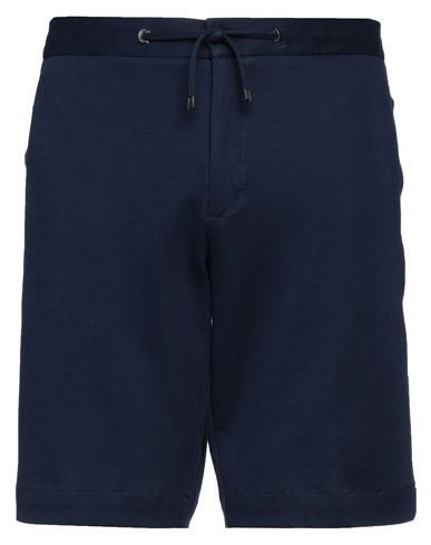 Shop Germano Man Shorts & Bermuda Shorts Midnight Blue Size 40 Cotton, Polyamide