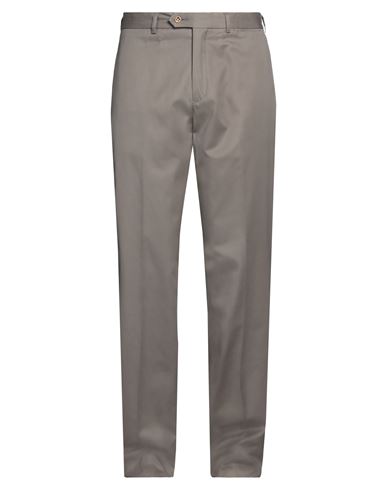 Shop Jasper Reed Man Pants Dove Grey Size 38 Cotton