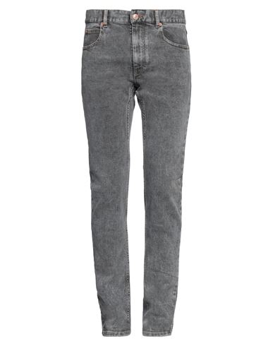 Shop Isabel Marant Man Jeans Grey Size 31 Cotton, Elastane