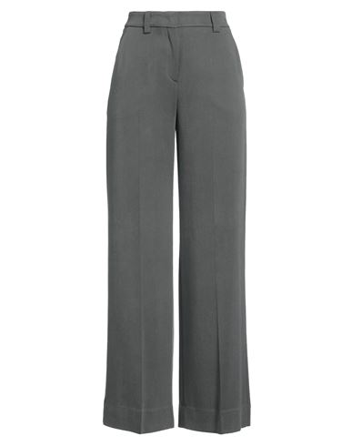Shop Incotex Woman Pants Lead Size 4 Lyocell In Grey