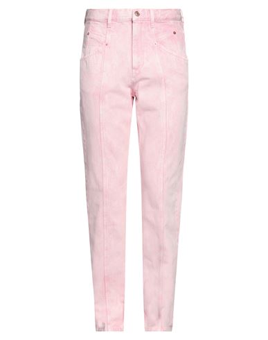 Shop Isabel Marant Man Jeans Pink Size 31 Cotton