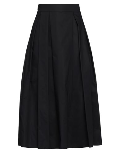 Shop Snobby Sheep Woman Midi Skirt Black Size 10 Cotton