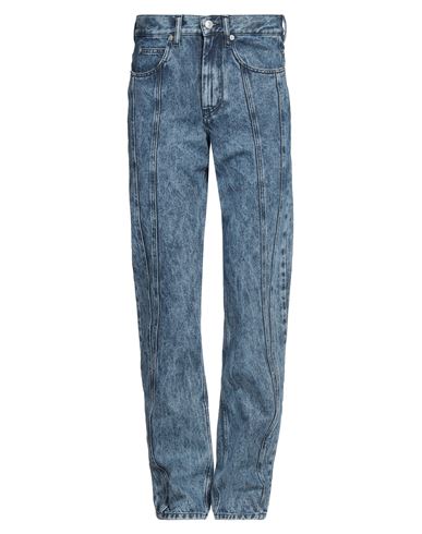 Shop Isabel Marant Man Jeans Blue Size 30 Cotton