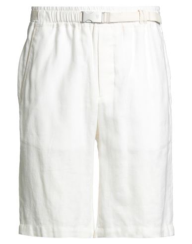 Eleventy Man Shorts & Bermuda Shorts Off White Size 30 Cotton In White