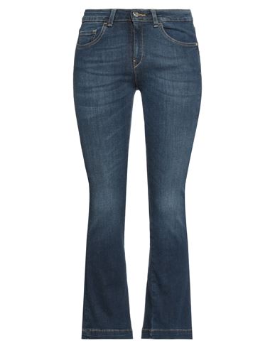 Shop Kaos Woman Jeans Blue Size 25 Cotton, Polyester, Elastane