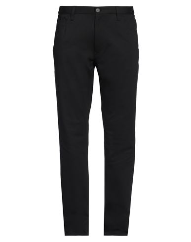 Shop Emporio Armani Man Pants Black Size 34 Cotton, Polyamide, Elastane