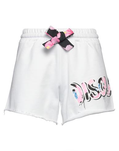 Shop Disclaimer Woman Shorts & Bermuda Shorts White Size M Cotton