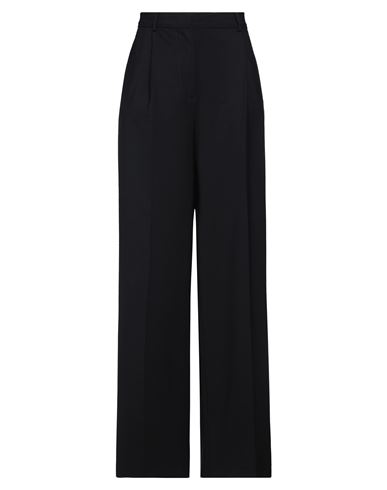 Msgm Woman Pants Black Size 6 Virgin Wool, Elastane In Black