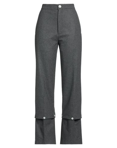 Shop Setchu Woman Pants Lead Size 2 Virgin Wool, Polyamide, Cashmere, Elastane In Grey