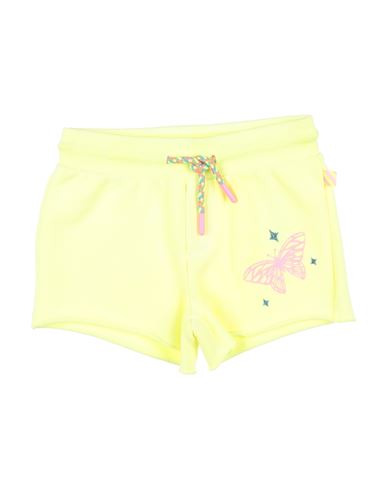 Shop Billieblush Toddler Girl Shorts & Bermuda Shorts Yellow Size 6 Cotton, Elastane