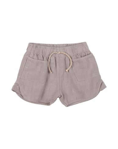 Shop Play Up Newborn Boy Shorts & Bermuda Shorts Dove Grey Size 3 Linen