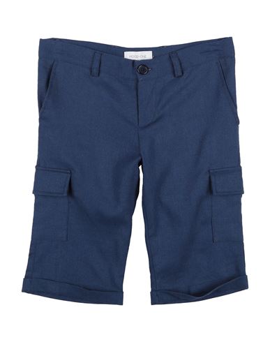 Shop Mood One Mood_one Toddler Boy Shorts & Bermuda Shorts Midnight Blue Size 4 Linen