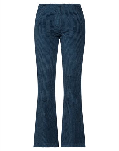 Shop Acne Studios Woman Pants Navy Blue Size 4 Cotton, Elastane