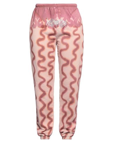 Shop Collina Strada Woman Pants Blush Size Xl Cotton In Pink