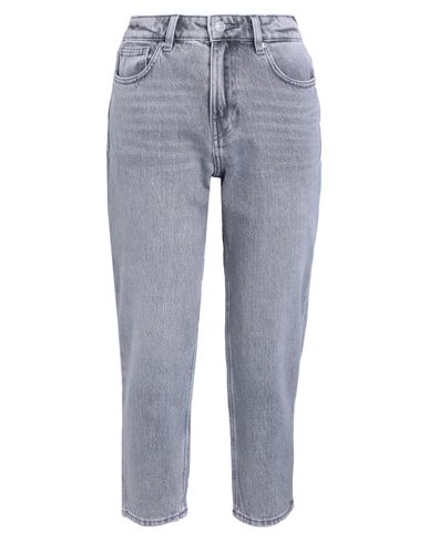 Only Woman Jeans Grey Size 32w-30l Cotton, Elastane